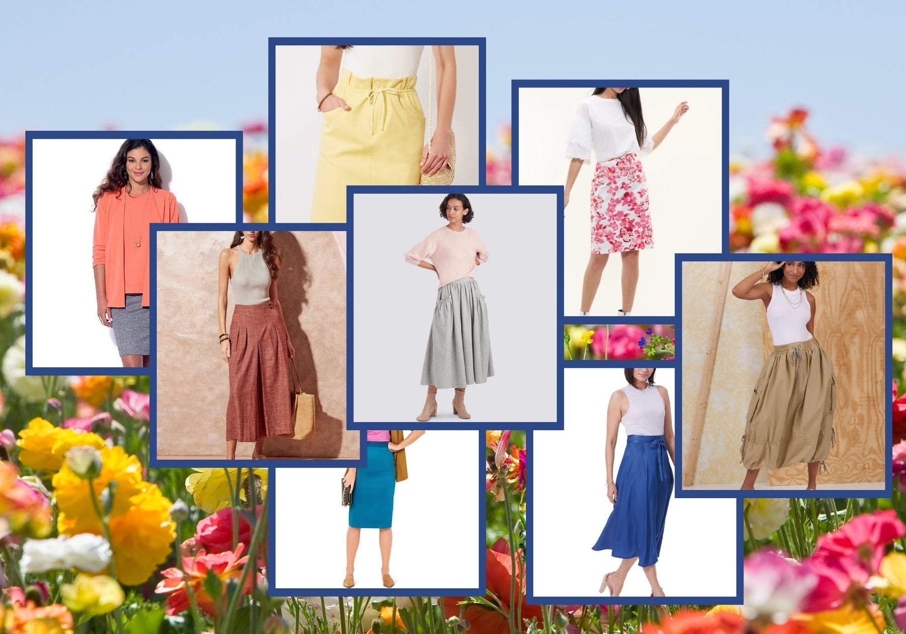 Our Favourite 8 Skirt Sewing Patterns for Spring '25
