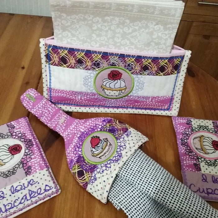 Sweet Pea In-the-Hoop Machine embroidery designs.