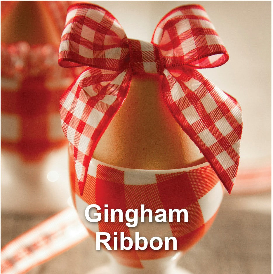 Berisfords Gingham Ribbon
