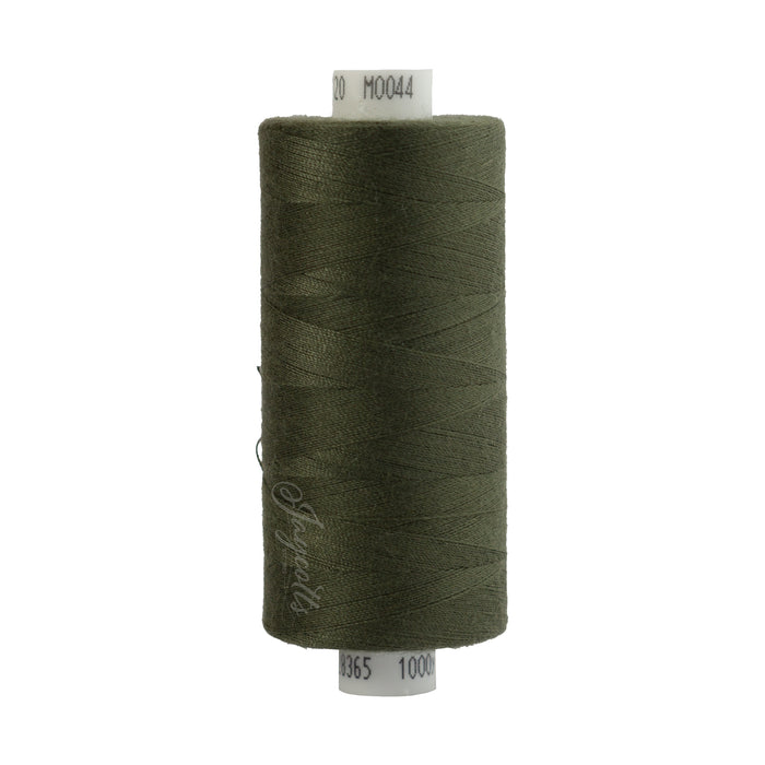 Moon Thread, Olive Green, 1000 yard reels 99p from Jaycotts Sewing Supplies