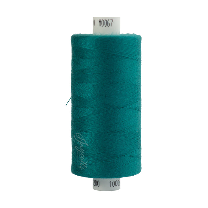 Moon Thread, Teal, 1000 yard reels 99p from Jaycotts Sewing Supplies