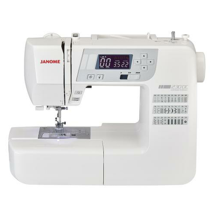 Janome 230DC LE new version - launch offer from Jaycotts Sewing Supplies