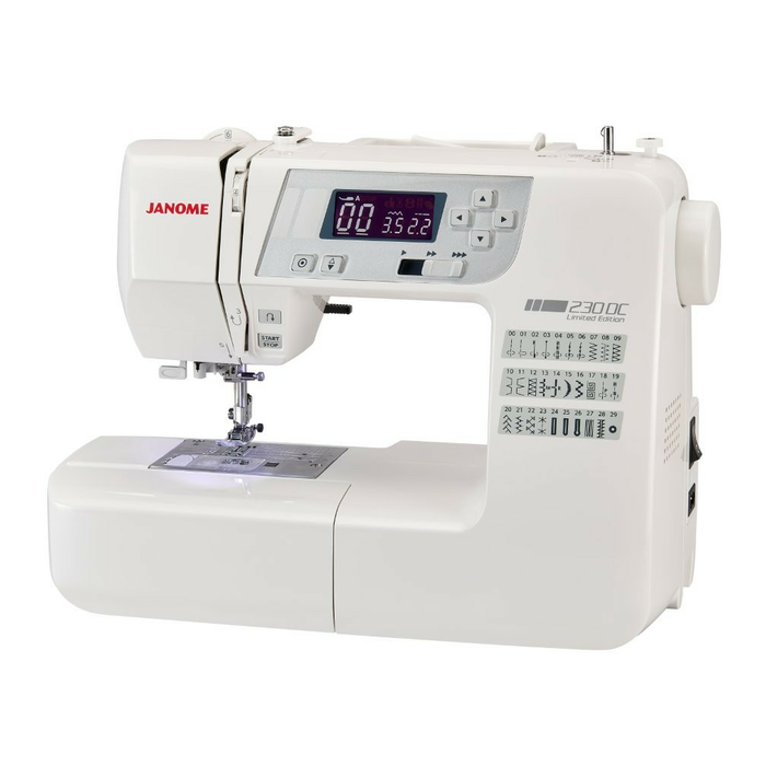 Janome 230DC LE new version - launch offer from Jaycotts Sewing Supplies
