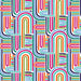 Mingle Organic Cotton Fabric, Arch Geo from Jaycotts Sewing Supplies