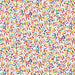 Mingle Organic Cotton Fabric, Confetti White from Jaycotts Sewing Supplies