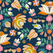 Serenade Organic Cotton Fabric, Folk Bouquet from Jaycotts Sewing Supplies