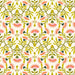 Serenade Organic Cotton Fabric, Sunrise Blooms Cream from Jaycotts Sewing Supplies