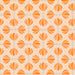 Serenade Organic Cotton Fabric, Hourglass Flowers Peach from Jaycotts Sewing Supplies