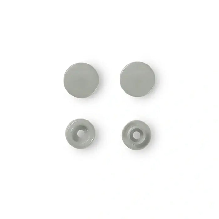 Prym Colour Snaps - Grey from Jaycotts Sewing Supplies