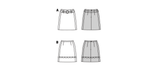 Burda Sewing Pattern 5868 Misses' Skirt from Jaycotts Sewing Supplies