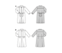 Burda Sewing Pattern 5882 Misses' Dress from Jaycotts Sewing Supplies