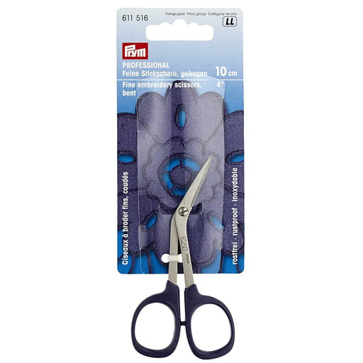 KAI Embroidery Hardanger Bent Scissors | 10 cm from Jaycotts Sewing Supplies