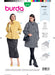 Burda 6372 Women's Jacket Sewing Pattern from Jaycotts Sewing Supplies
