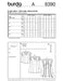 Burda 9390 Girl's dresses pattern from Jaycotts Sewing Supplies