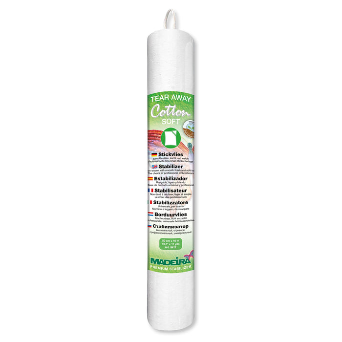 Madeira Stabilizer 50cm wide Cotton Soft Tear Away from Jaycotts Sewing Supplies