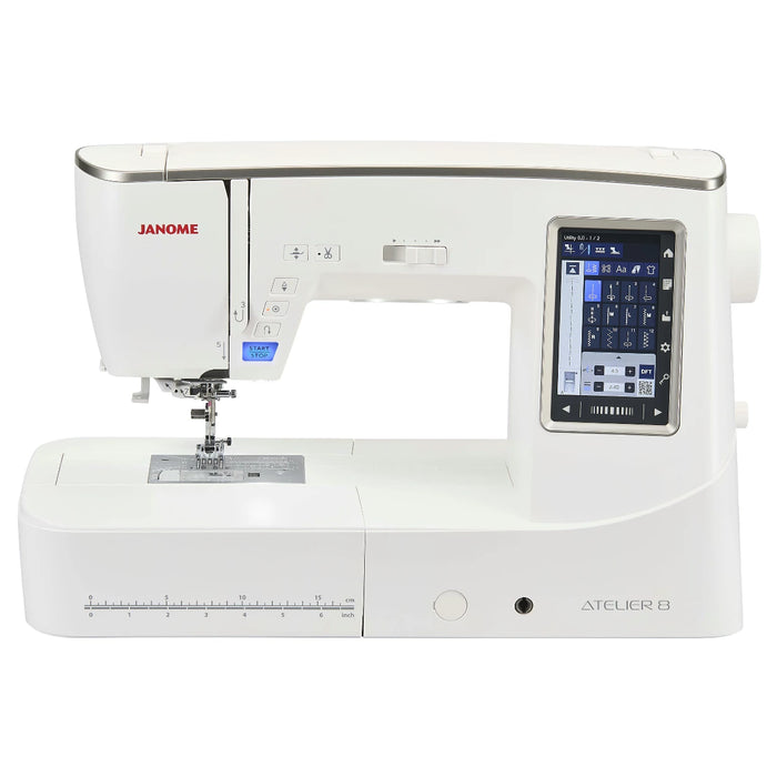 Janome NEW Atelier 8 sewing machine from Jaycotts Sewing Supplies