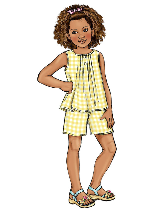Butterick Sewing Pattern 4176 Girls’ Top, Dress, Shorts and Pants from Jaycotts Sewing Supplies