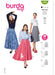 Burda Pattern 5690 Misses' Skirts from Jaycotts Sewing Supplies