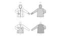 Burda Pattern 5691 Misses' Sports Shirts from Jaycotts Sewing Supplies