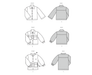 Burda Pattern 5706 Misses' Jackets from Jaycotts Sewing Supplies