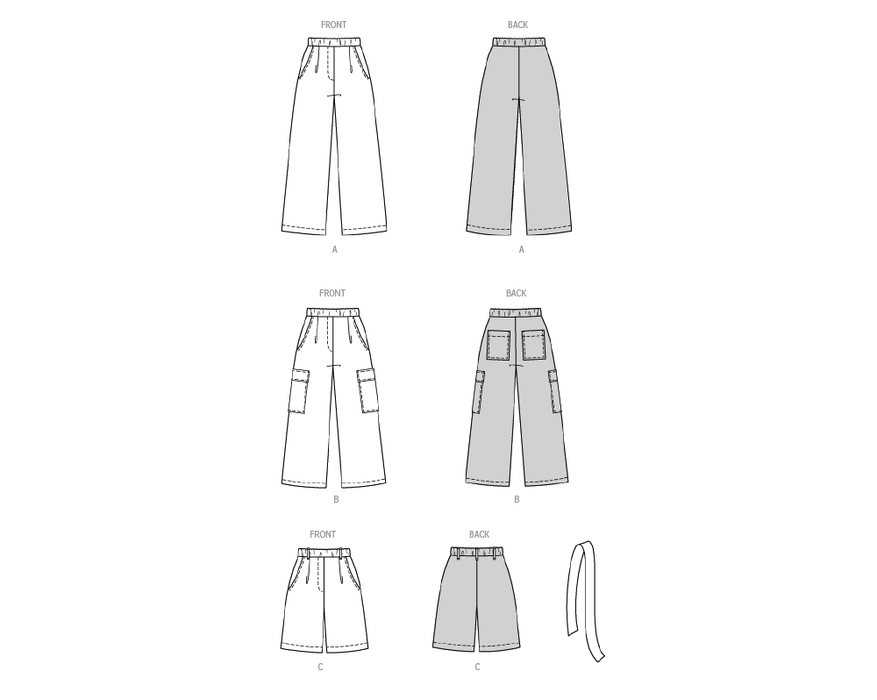 Burda Pattern 5707 Men's Trousers from Jaycotts Sewing Supplies