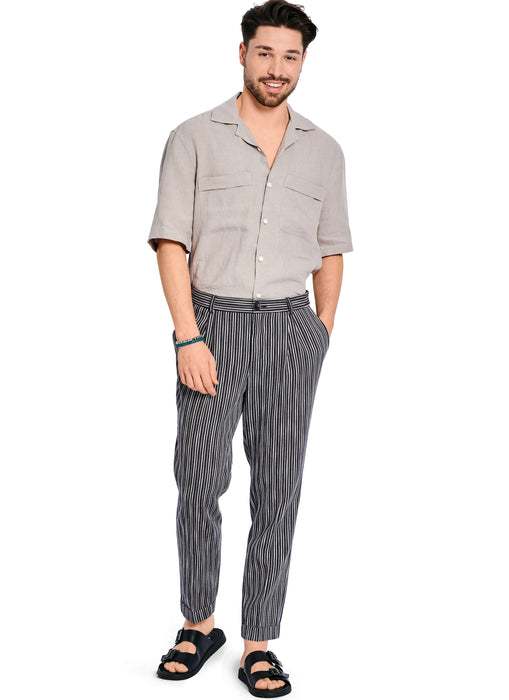 Burda style sewing pattern 5722 Men's Chino Trousers from Jaycotts Sewing Supplies