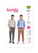 Burda style sewing pattern 5722 Men's Chino Trousers from Jaycotts Sewing Supplies