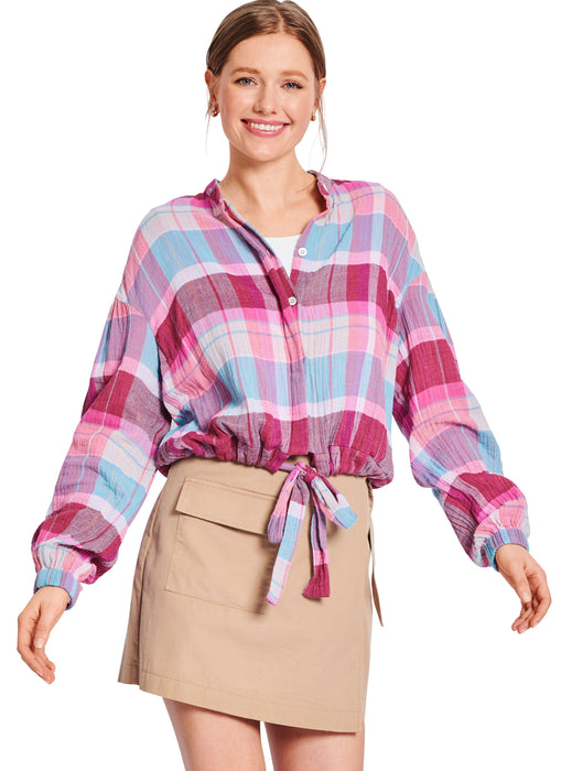 Burda style sewing pattern 5723 Misses' Blouse from Jaycotts Sewing Supplies