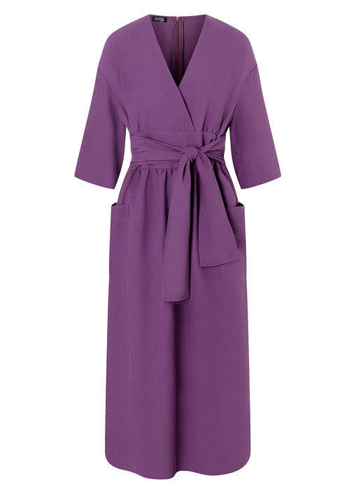 Burda style sewing pattern 5724 Misses' Wrap midi Dress from Jaycotts Sewing Supplies