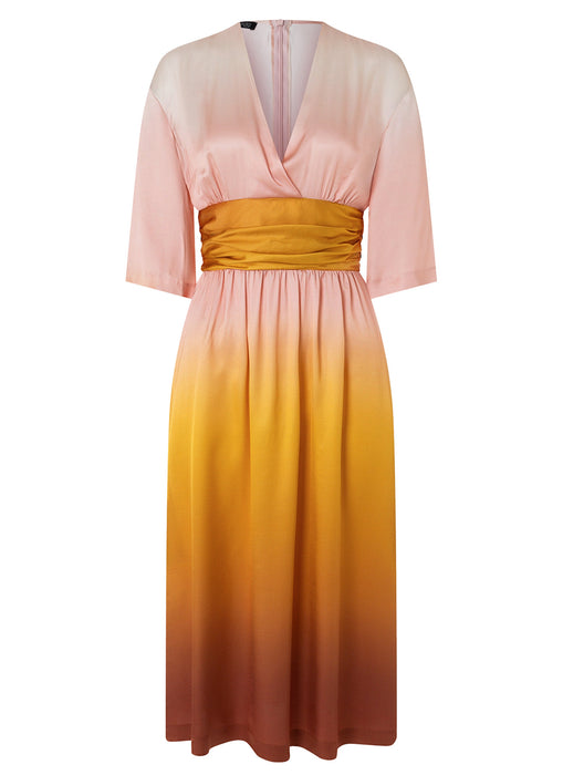 Burda style sewing pattern 5724 Misses' Wrap midi Dress from Jaycotts Sewing Supplies