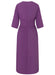Burda style sewing pattern 5724 Misses' Wrap midi Dress from Jaycotts Sewing Supplies