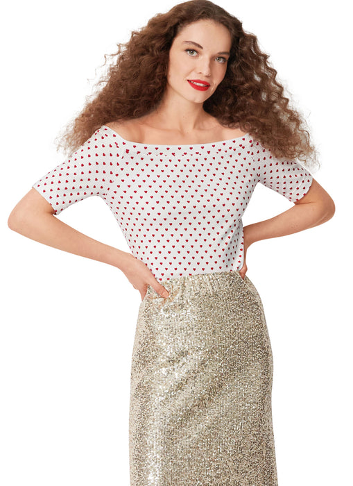 Burda style sewing pattern 5730 Misses' Top from Jaycotts Sewing Supplies