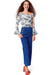 Burda style sewing pattern 5730 Misses' Top from Jaycotts Sewing Supplies
