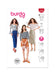 Burda style sewing pattern 5730 Misses' Top from Jaycotts Sewing Supplies
