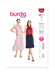 Burda style sewing  Pattern 5737 Misses' Dress and T-Shirt from Jaycotts Sewing Supplies