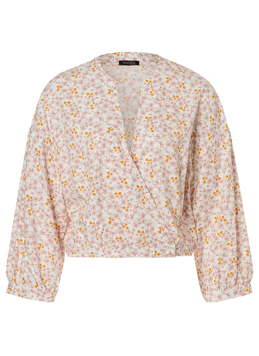 Burda style sewing pattern 5745 Misses' Blouse from Jaycotts Sewing Supplies