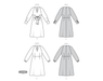 Burda Style Pattern 5777 Misses' Dress from Jaycotts Sewing Supplies