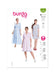 Burda Style 5803 Easy to sew Dress Pattern from Jaycotts Sewing Supplies