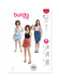 Burda Style 5811 Easy Sew Summer Skirt Pattern from Jaycotts Sewing Supplies