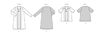 Burda Style Pattern 5818 Misses' Dress & Blouse from Jaycotts Sewing Supplies