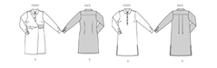 Burda Style Pattern 5826 Misses' Dress from Jaycotts Sewing Supplies