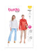 Burda Style Pattern 5839 Misses' Blouse from Jaycotts Sewing Supplies