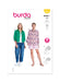 Burda Style Pattern 5847 Misses' Blouse from Jaycotts Sewing Supplies