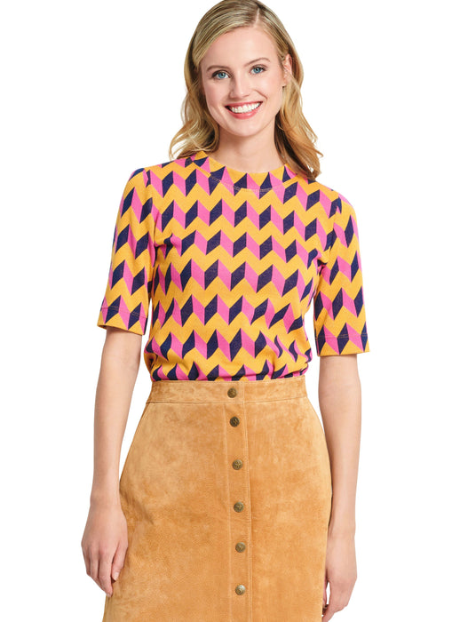 Burda Sewing Pattern 5876 Misses' Top from Jaycotts Sewing Supplies
