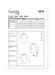 Burda Sewing Pattern 5876 Misses' Top from Jaycotts Sewing Supplies