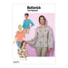 Butterick 6455 Misses' Gathered, Raglan Sleeve Tops Pattern from Jaycotts Sewing Supplies