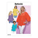 Butterick 6456 Misses' Tulip or Ruffle Sleeve Tops Pattern from Jaycotts Sewing Supplies