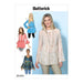 Butterick 6486 Gathered Waist Pullover Tops with Bell Sleeves Pattern from Jaycotts Sewing Supplies