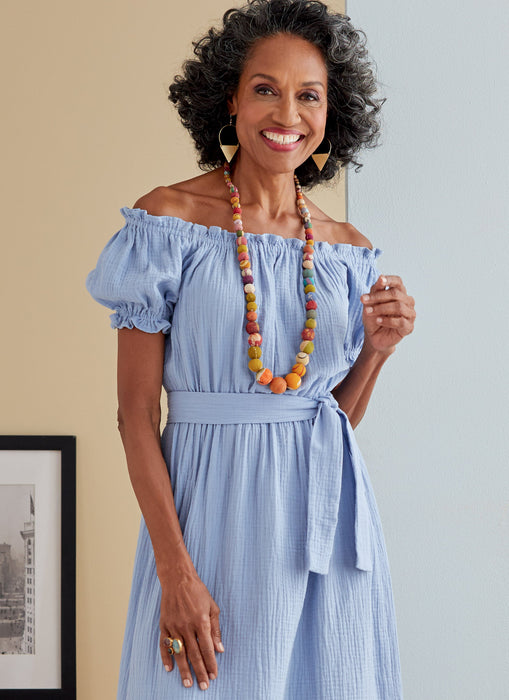 Butterick sewing pattern 6757 Misses' Dress from Jaycotts Sewing Supplies