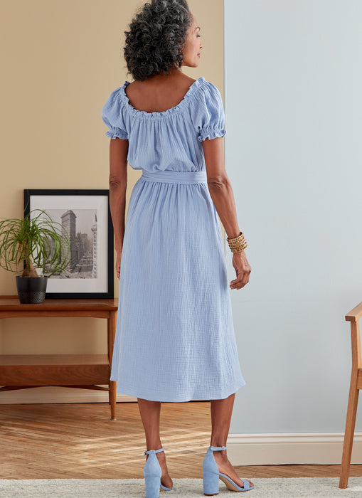 Butterick sewing pattern 6757 Misses' Dress from Jaycotts Sewing Supplies